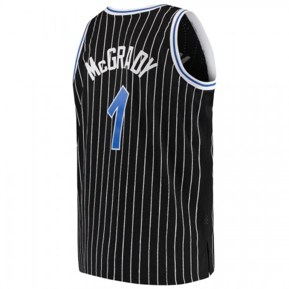 Men's Orlando Magic Tracy McGrady #1 Throwback Black 03-04 Hardwood Classics Jersey-Pro Kit Vault | Brand New 26/27 Sports Jerseys